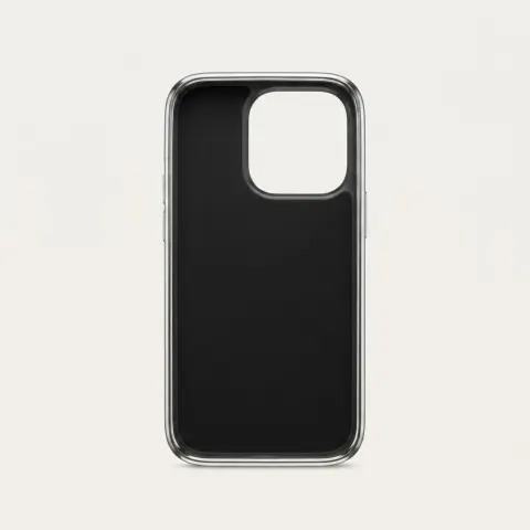 iPhone 16 Pro Uyumlu Şerit Detaylı Premium Deri Dokulu Kılıf