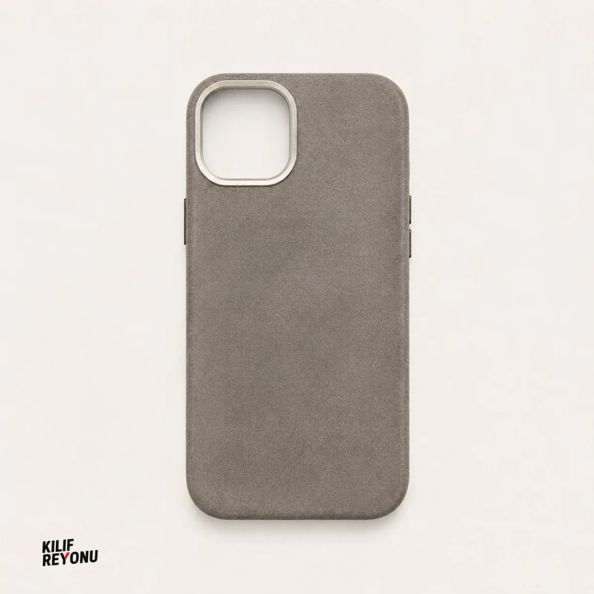 iPhone 13 / 14 MagSafe Uyumlu Premium Alcantara Dokulu Kılıf