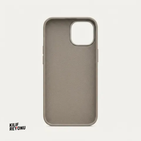 iPhone 15 Kahverengi Crystal Shine Taşlı MagSafe Kılıf